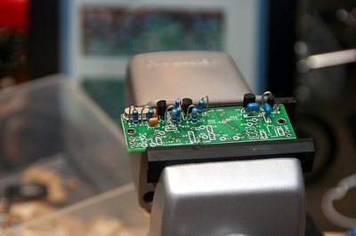 Oscillator part of the radio