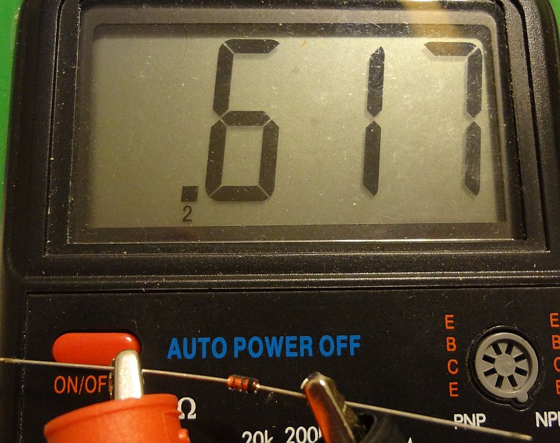 1N4148 forward voltage drop