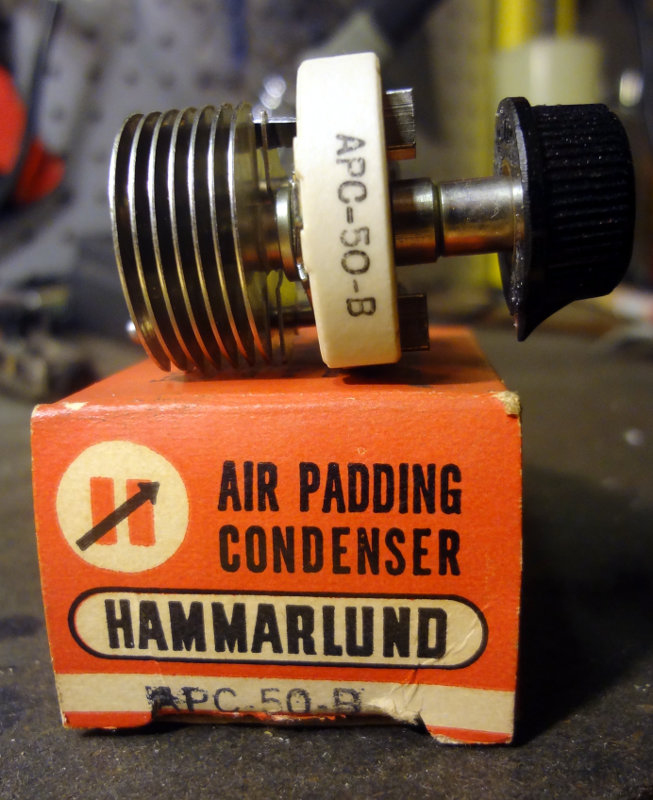 Hammarlund air variable capacitor