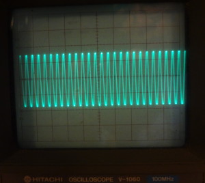 CC1 oscillator waveform