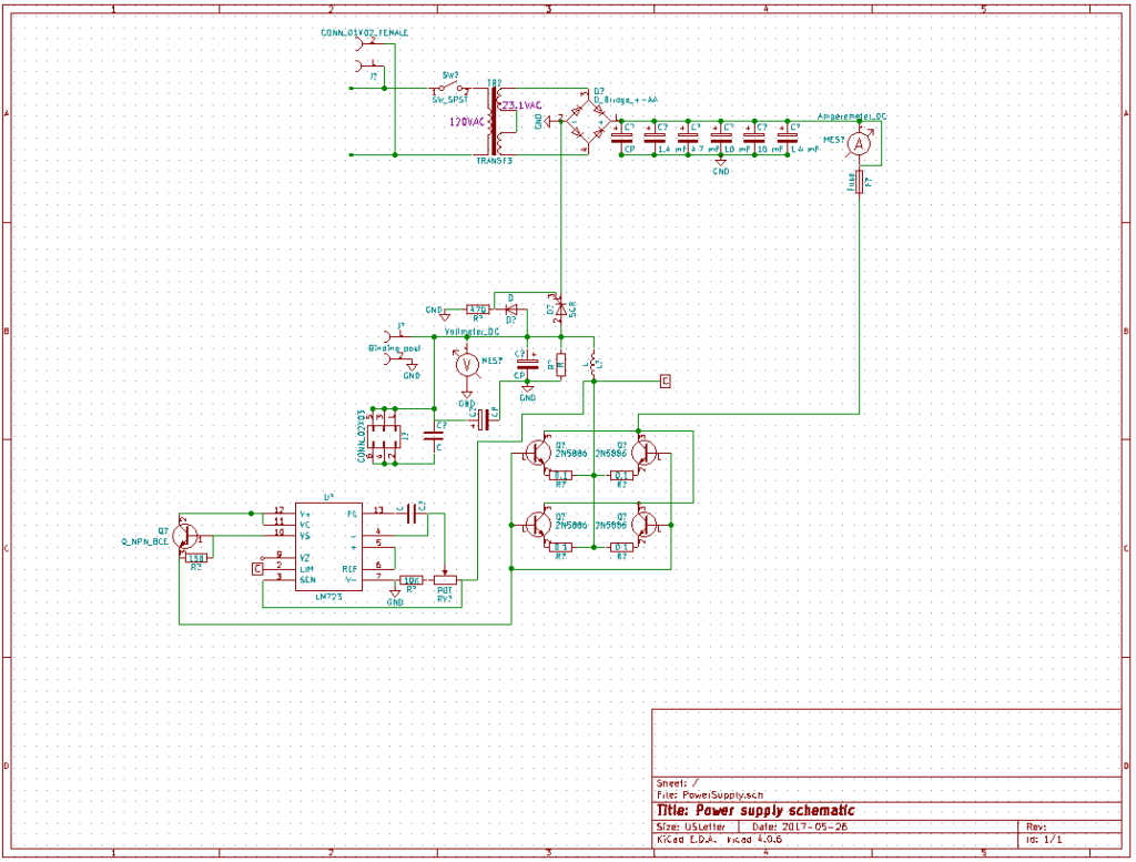 Power supply schematic 20170708