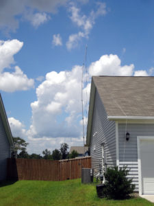 Antenna over the roof