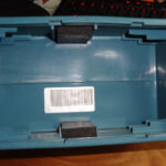 Tektronix 222 battery compartment