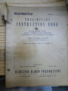 Model TCS-13 instruction book