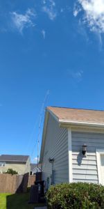 Antenna deployed for Field Day 2022