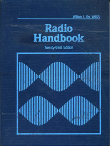 Front cover of the 23th edition Radio Handbook by William Orr W6SAI