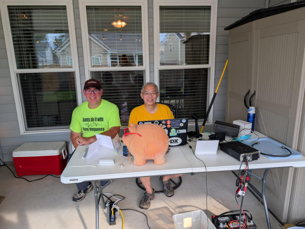 W4BXC Field Day 2026 operators, NT7S and AB4UG